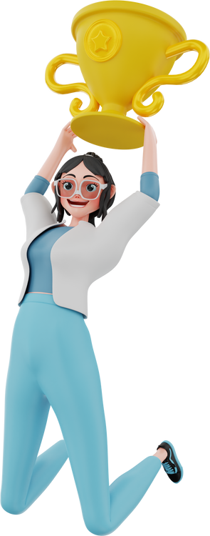 3D Character Businesswoman illustration
